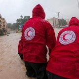 Le Croissant-Rouge libyen est mobilisé pour venir en aide aux victimes de la catastrophe.